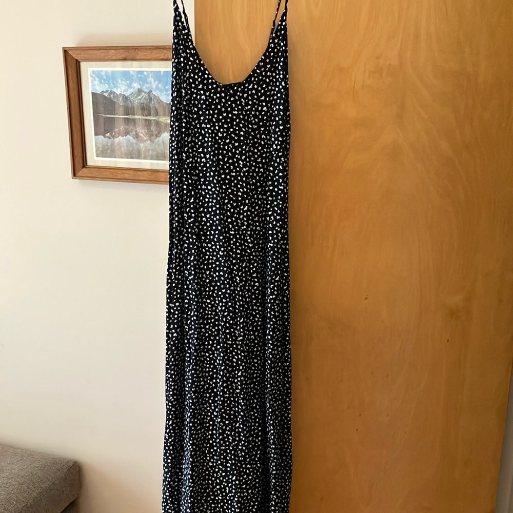 Brand New Black and White Maxi Dress- Size XXL